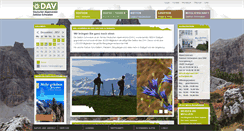 Desktop Screenshot of alpenverein-schwaben.de